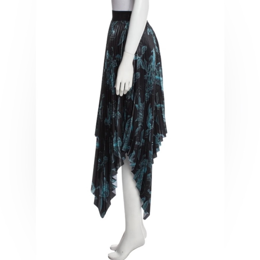 Givenchy Pleated Floral Midi Skirt - Picture 8 of 16